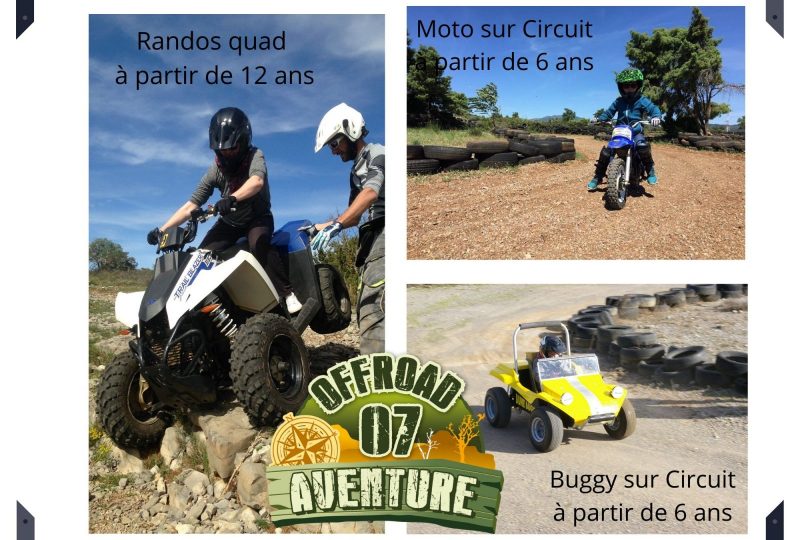 Offroad Aventure 07 : Quad, buggy et moto à Lanas - 8