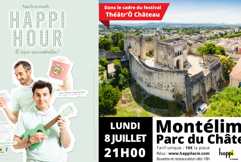Happi Hour, l’impro sans modération – Festival Théâtr’Ô Château à Montélimar - 0