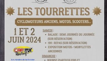 12ème bourse annuelle des Meules de la Drôme - Cyclomoteurs... Du 1 au 2 juin 2024
